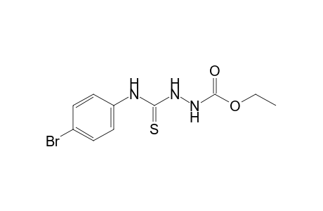 3-[(p-Bromophenyl)thiocarbamoyl]carbazic acid, ethyl ester