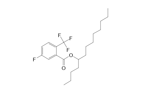 5-Fluoro-2-trifluoromethylbenzoic acid, 5-tridecyl ester