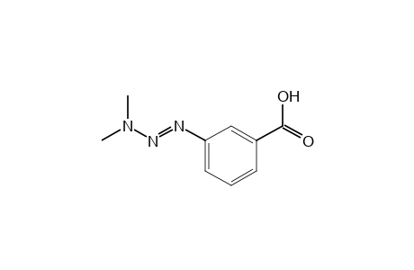 m-(3,3-dimethyl-1-triazo)benzoic acid