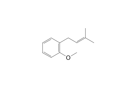 1-Methoxy-2-(3-methylbut-2-enyl)benzene