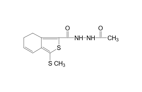 1-acetyl-2-{[6,7-dihydro-3-(methylthio)benzo[c]thien-1-yl]carbonyl}hydrazine