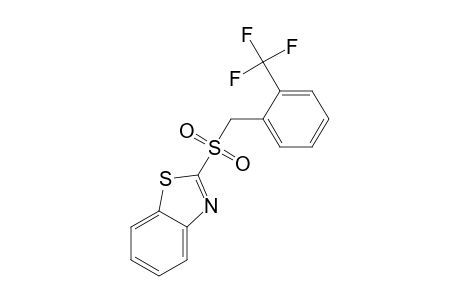 2-(2-Trifluoromethyl)benzylsulfonylbenzo[d]thiazole