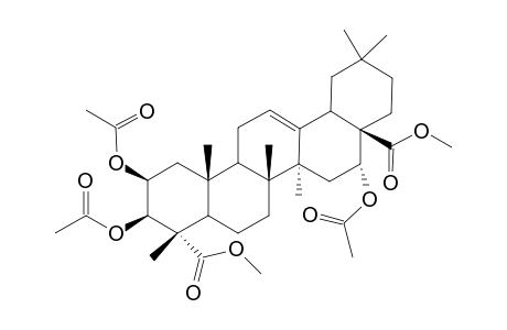 Triacetylzanhic acid - dimethyl ester