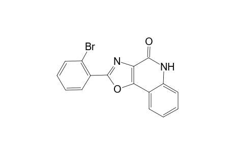 2-(2-bromophenyl)-5H-oxazolo[4,5-c]quinolin-4-one