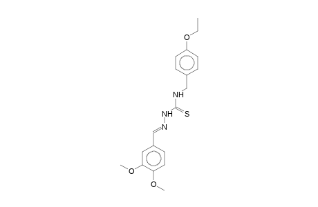 3,4-Dimethoxybenzaldehyde N-(4-ethoxybenzyl)thiosemicarbazone