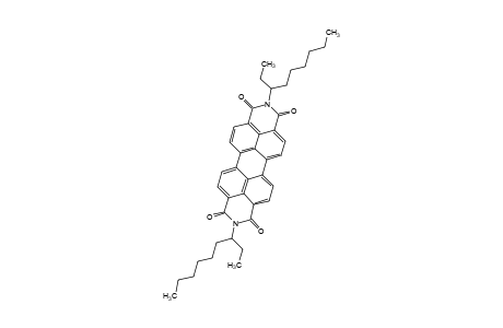 N,N'-bis(1-ethylheptyl)-3,4,9,10-perylenetetracarboxylic 3,4:9,10-diimide