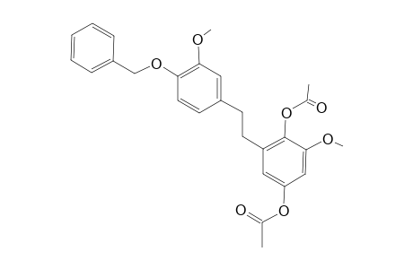4'-Benzyloxy-2,5-acetoxy-3,3'-dimethoxydiphenyl-ethane