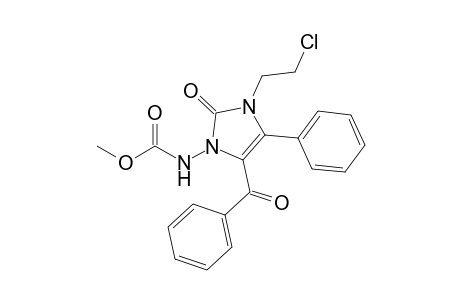 1-[(Methoxycarbonyl)amino]-3-(2'-chloroethyl)-4-phenyl-5-benzoyl-1,3-imidazolin-2-one