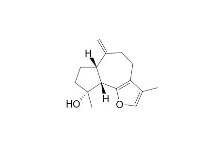 (1.beta.H,5.beta.H)-6,12-oxido-guaia-6,10(14),11(12)-trien-4.alpha.-ol