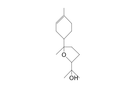 (2S-(2alpha,5beta(R*)))-tetrahydro-alpha,alpha,5-trimethyl-5-(4-methyl-3-cyclohexen-1-yl)furan-2-methanol