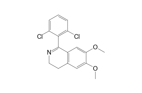 1-(2,6-dichlorophenyl)-3,4-dihydro-6,7-dimethoxyisoquinoline