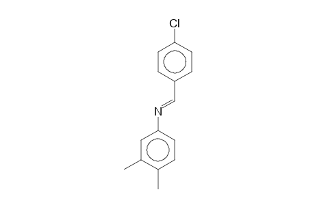 N-(p-chlorobenzylidene)-3,4-xylidine