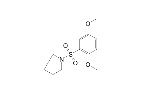 1-[(2,5-dimethoxyphenyl)sulfonyl]pyrrolidine