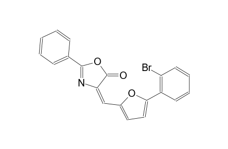 (4E)-2-PHENYL-4-[[5-(2-BROMOPHENYL)-2-FURYL]-METHYLENE]-1,3-OXAZOL-5(4H)-ONE