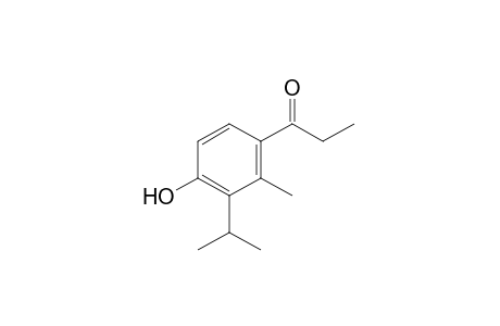 4'-hydroxy-3'-isopropyl-2'-methylpropiophenone