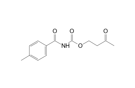 (p-toluoyl)carbamic acid, 3-oxobutyl ester