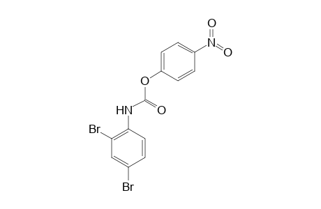 4-Nitrophenyl N-(2,4-dibromophenyl)carbamate