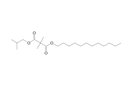 Dimethylmalonic acid, dodecyl isobutyl ester