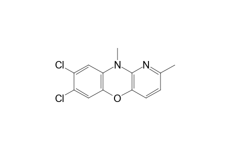 7,8-dichloro-2,10-dimethyl-10H-pyrido[3,2-b][1,4]benzoxazine