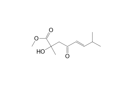 Methyl (E)-2-Hydroxy-2,7-dimethyl-4-oxo-5-octenoate