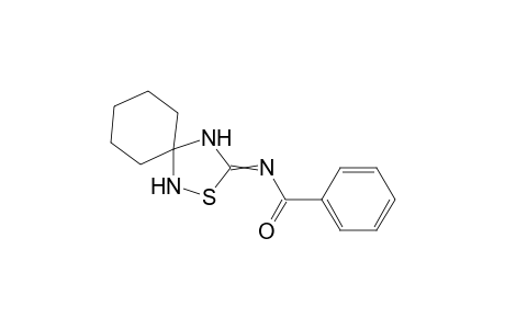 5-Benzoylimino-3,3-pentamethylen-1,2,4-thiadiazolidine