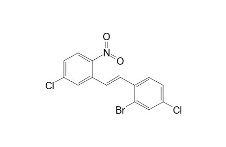 2-[2'-(2"-Bromo-4"-chlorophenyl)vinyl]-4-chloronitrobenzene