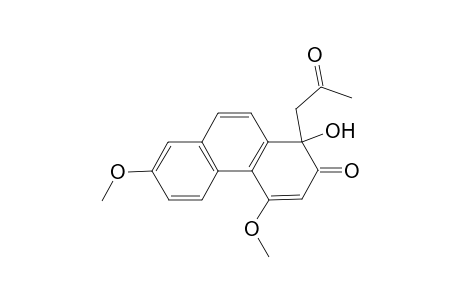 1-Hydroxy-4,7-dimethoxy-1-(2-oxopropyl)-1H-phenanthren-2-one