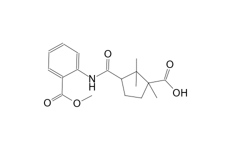 benzoic acid, 2-[[(3-carboxy-2,2,3-trimethylcyclopentyl)carbonyl]amino]-, methyl ester