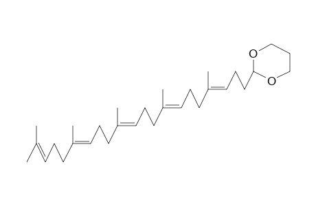 2-(4,8,12,16,20-Pentamethyl-heneicosa-3,7,11,15,19-pentaenyl)-[1,3]dioxane