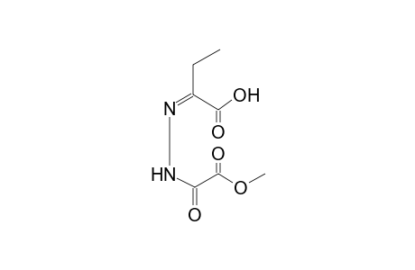 (2Z)-2-([Methoxy(oxo)acetyl]hydrazono)butanoic acid