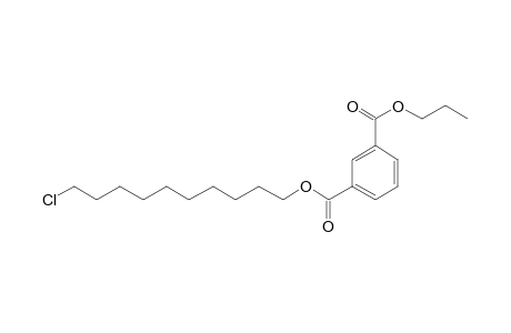 Isophthalic acid, 10-chlorodecyl propyl ester