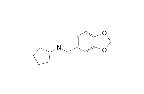 N-(1,3-Benzodioxol-5-ylmethyl)cyclopentanamine