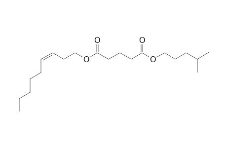 Glutraic acid, cis-non-3-enyl isohexyl ester