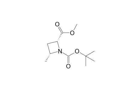 Methyl (2R,4R)-1-t-Butyloxycarbonyl-4-methylazetidine-2-carboxylate