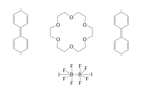 Bis[ph2 I bf4]. 18-crown-6- complex