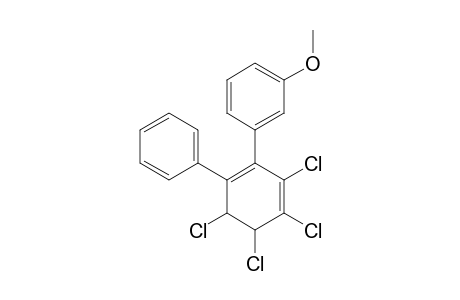 1,2,3,4-Tetrachlor-(5-(3-methoxyphenyl)-6-phenylcyclohexa-3,5-dien