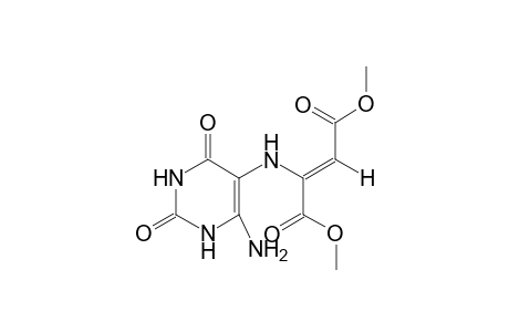 6-AMINO-5-(1,2-(E)-DICARBOMETHOXYVINYL)-AMINOPYRIMIDINE-2,4(1H,3H)-DIONE