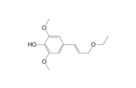 4-[(E)-3-ethoxyprop-1-enyl]-2,6-dimethoxy-phenol