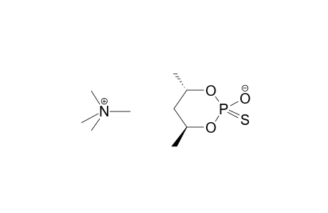 Tetramethylammonium 2-thioxo-4,6-dimethyl-1,3,2-dioxaphosphorinane-2-olate