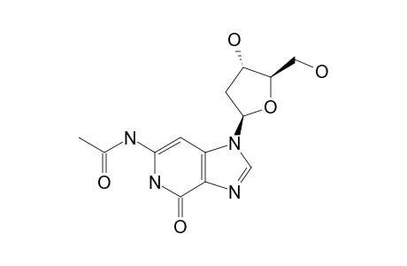 6-(ACETYLAMINO)-1-(2'-DEOXY-BETA-D-ERYTHRO-PENTOFURANOSYL)-1H-IMIDAZO-[4,5-C]-PYRIDIN-4(5H)-ONE