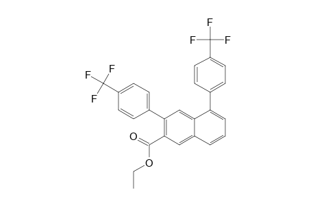 Ethyl 3,5-Bis(4-trifluoromethylphenyl)-2-naphthoate