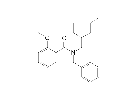 Benzamide, 2-methoxy-N-benzyl-N-(2-ethylhexyl)-