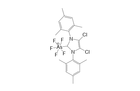 1,3-DIMESITYL-4,5-DICHLOROIMIDAZOLIUM-2-PENTAFLUOROARSENATE