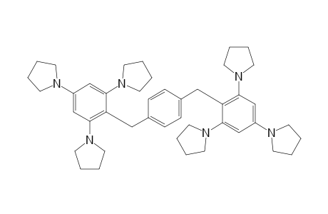 1,1',1'',1''',1'''',1''''-[2,2'-(p-phenylenedimethylene)di-S-phenenyl]hexapyrrolidine