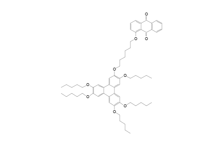 1-[6-(3,6,7,10,11-Pentaamoxytriphenylen-2-yl)oxyhexoxy]-9,10-anthraquinone