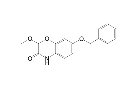 7-BENZYLOXY-2-METHOXY-2H-1,4-BENZOXAZIN-3(4H)-ONE