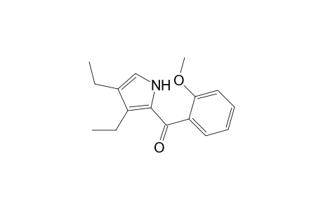 3,4-Diethyl-2-(2-methoxybenzoyl)pyrrole