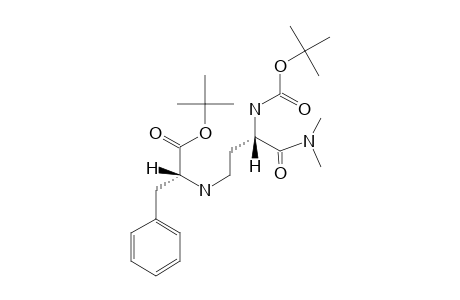 2(S)-[(TERT.-BUTYLOXYCARBONYL)-AMINO]-4-[[2-PHENYL-1(R)-(TERT.-BUTYLOXYCARBONYL)-ETHYL]-AMINO]-N,N-DIMETHYLBUTYRAMIDE