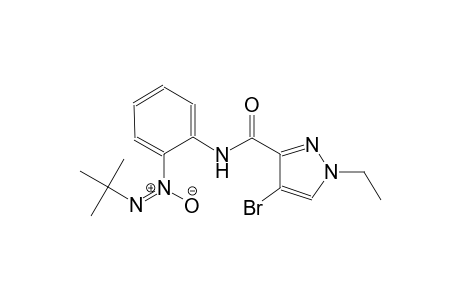 4-bromo-N-(2-{[(E)-1,1-dimethylethyl]-NON-azoxy}phenyl)-1-ethyl-1H-pyrazole-3-carboxamide