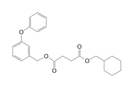 Succinic acid, cyclohexylmethyl 3-phenoxybenzyl ester